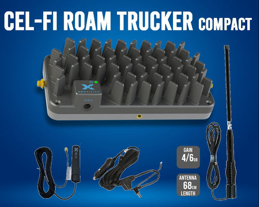 CEL-FI GO ROAM R41 TRUCKER COMPACT PACK 5G 4G 3G Mobile Signal Booster TELSTRA OPTUS VODAFONE